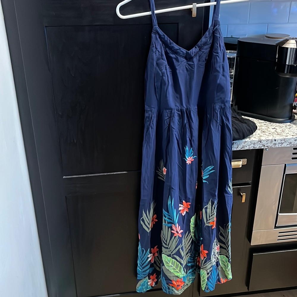 Flowy, floral dress